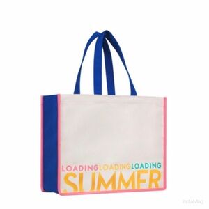 NEW Biotherm Summer Canvas Tote Bag